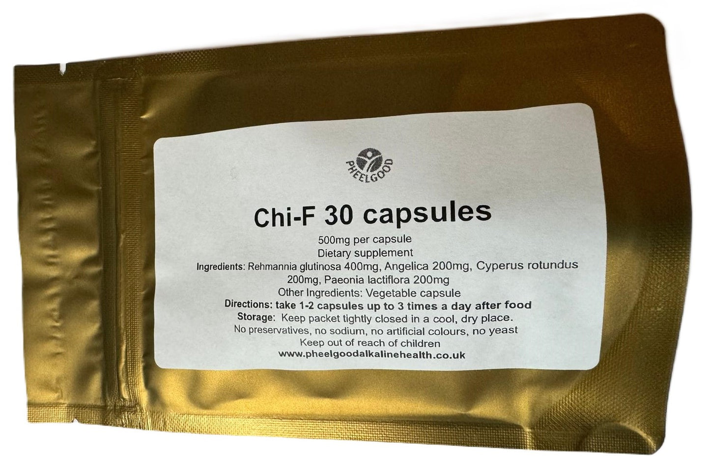 Chi-F 30 caps 500mg per capsule