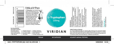 L-Tryptophan 220mg 30's