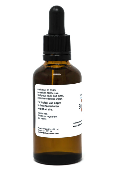 Silver-MSM 25ppm (Liquid) 50ml Dropper