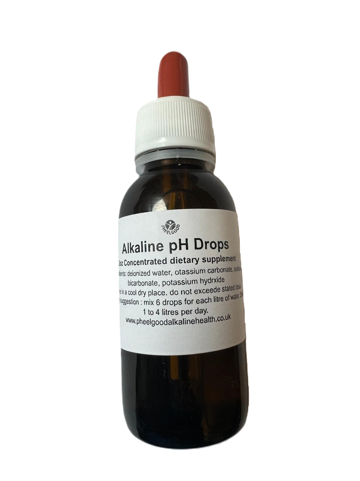 Alkaline pH Drops 2 oz (concentrated)