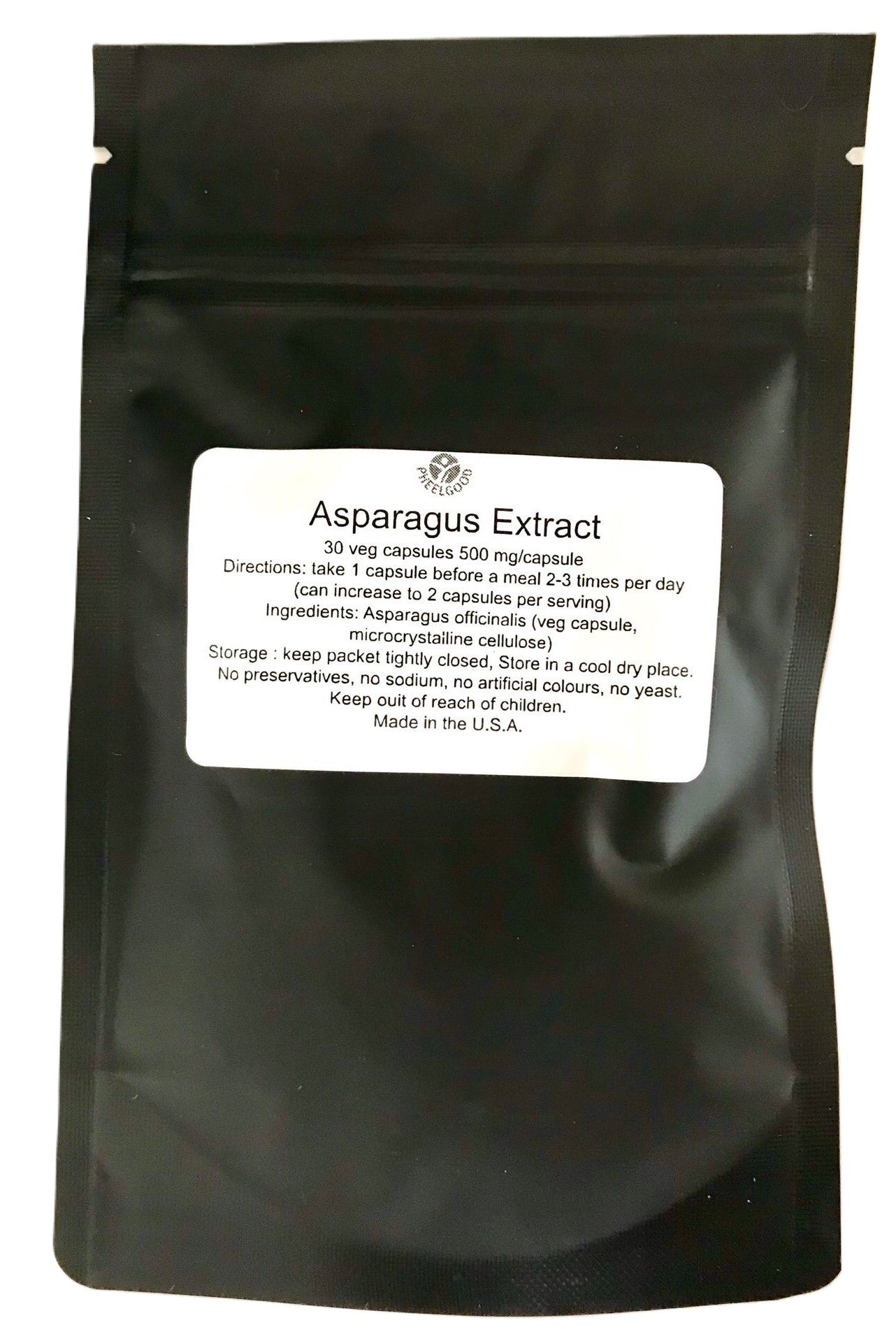 Asparagus extract 30 caps 500mg/cap