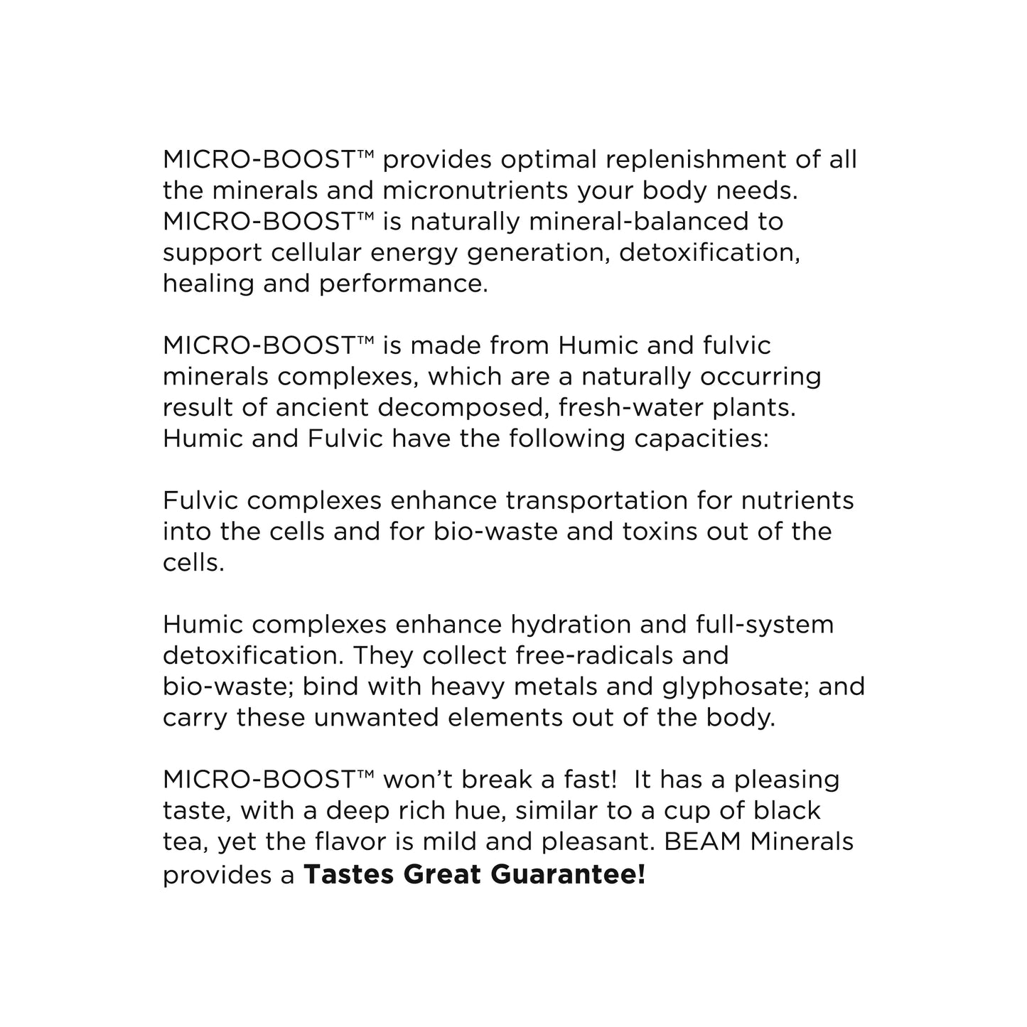 BEAM Minerals Micro-boost