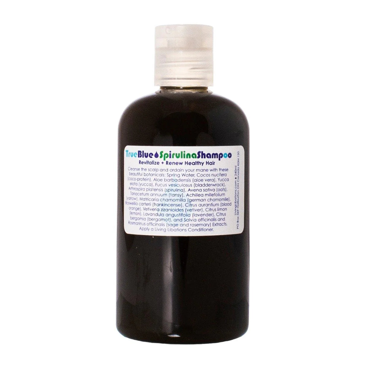 Living Libations Shampoo, 237ml True Blue