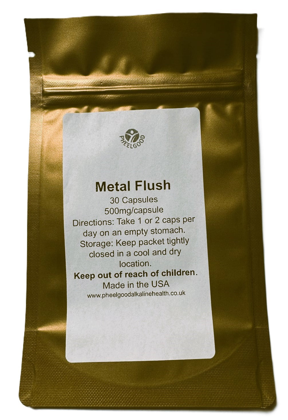 Metal Flush 30 Capsules