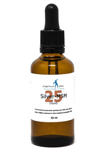Silver-MSM 25ppm (Liquid) 50ml Dropper